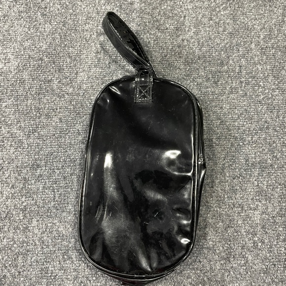 *Dance Shoe Storage Bag with Zipper Black % Pink - Picture 3 of 6